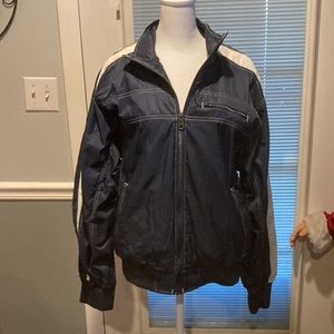 MENS LINED L ZIPPERED SPORT WINDBREAKER